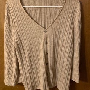 Quarter sleeve fall top